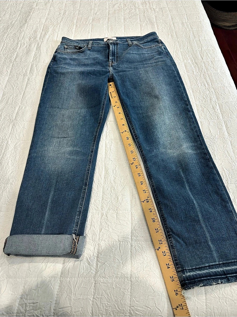 LOFT Straight Leg Blue Jeans